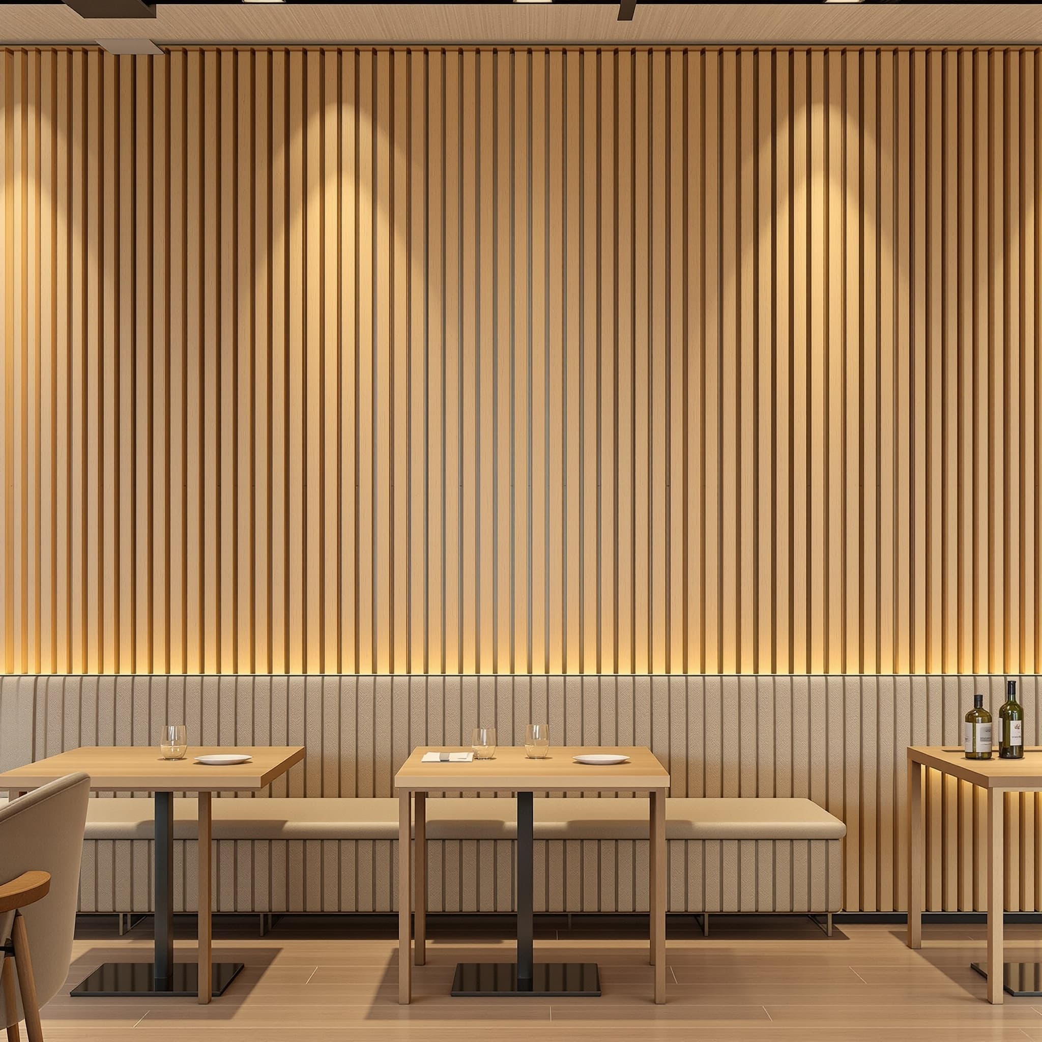 Modern Bambu Duvar Kaplaması